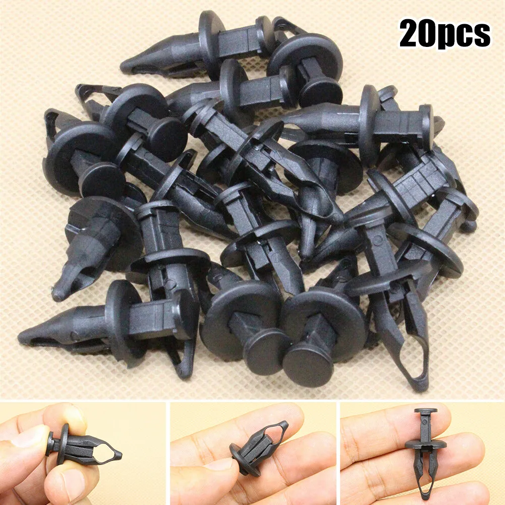 20 шт. автомобильные зажимы для крепления 18 мм крыла бампера нажимной фиксатор 3/8