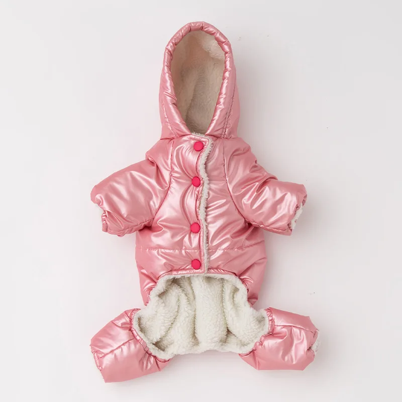 

Pet Down Jacket for Autumn and Winter Multi Colors Four Feet Warm-Keeping Warm Cotton Padded Dog Clothing Pet Dog Clothes