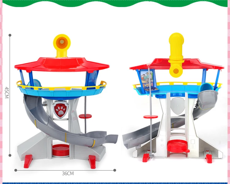 Paw Patrol спасательный автобус, собака, автомобиль, фигурки, набор игрушек, щенок, спасательный автомобиль, круизер штаба, смотровая башня, детская edcation игрушка в подарок