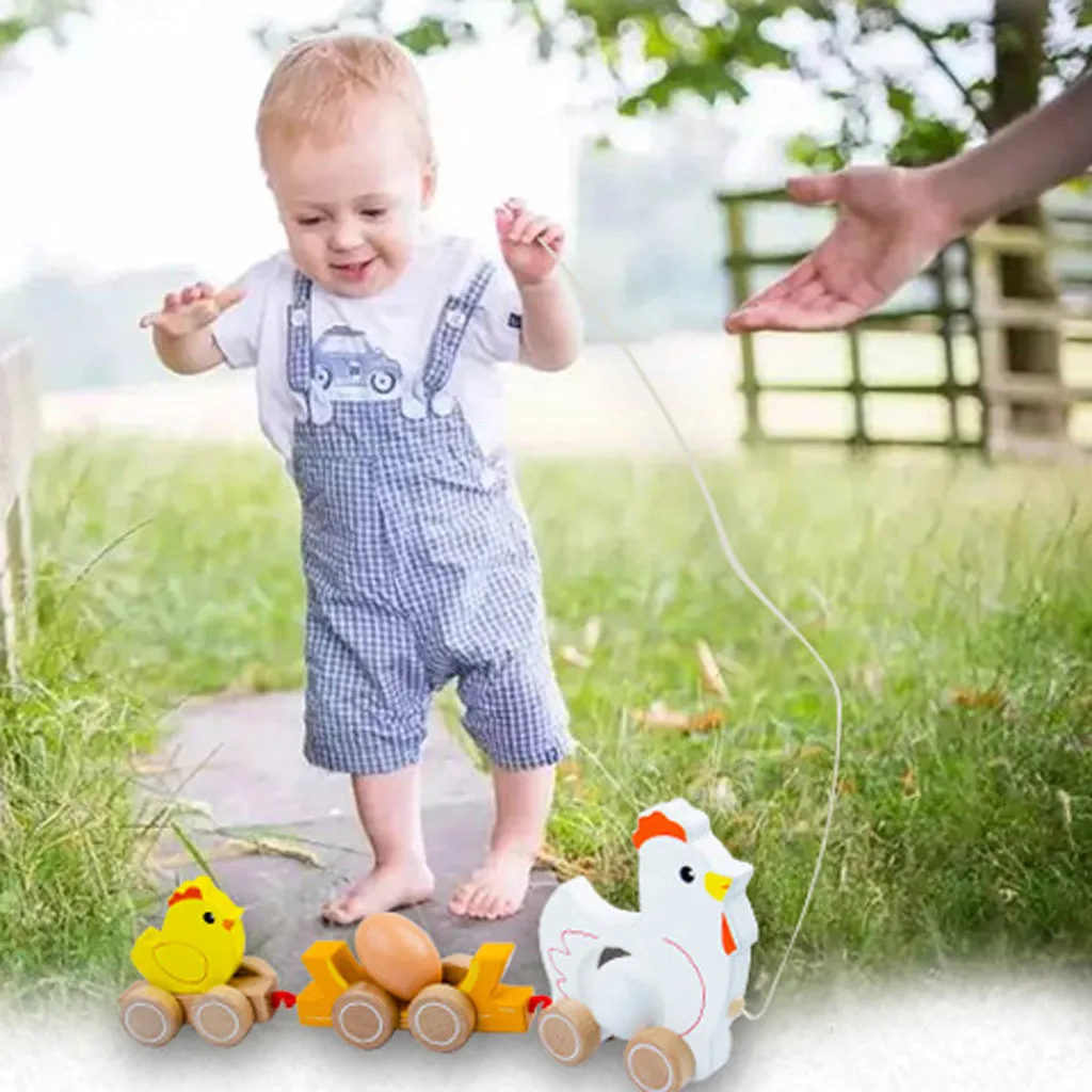 Детские деревянные игрушки Монтессори детские животных для детей от двух до