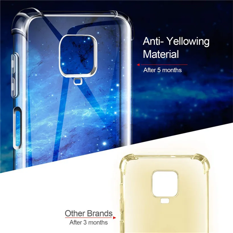 

Carcasa, Protective Phone Case Of note 9pro Redmi note 9a/9c/9t Cover Airbag Case Redmi note9 pro for Xiaomi Redmi note 9 s Case