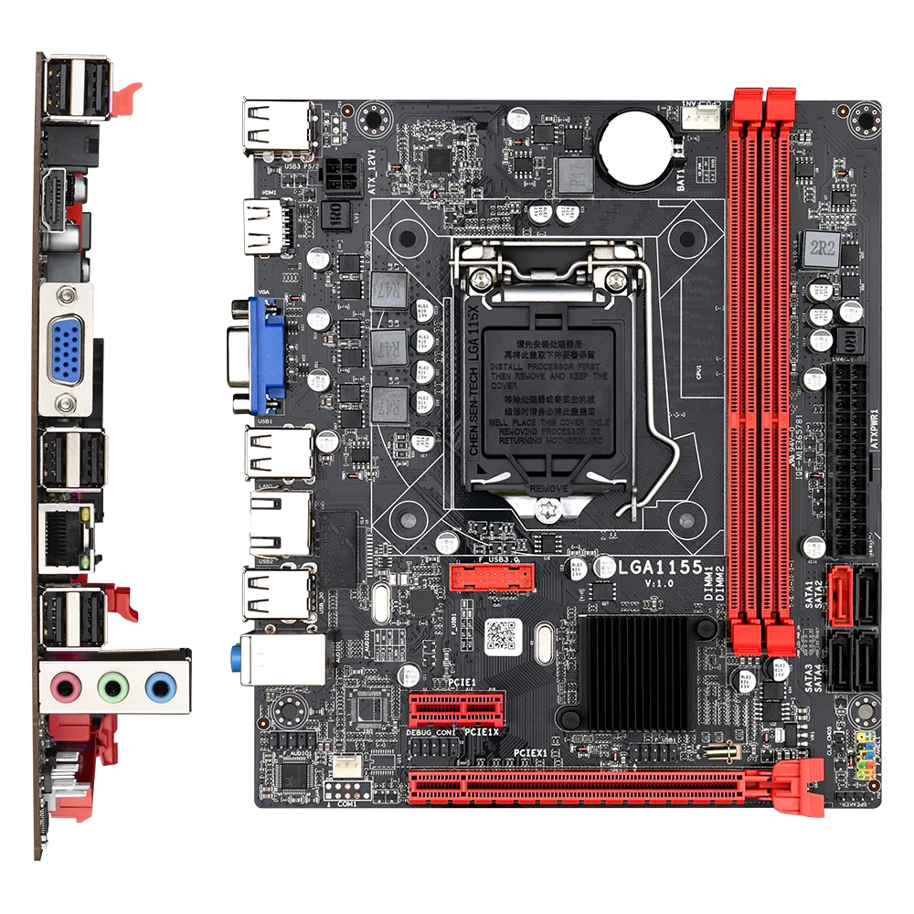 Комплект материнской платы B75 с процессором Intel Core LGA 1155 I5 3570 поддержка процессора