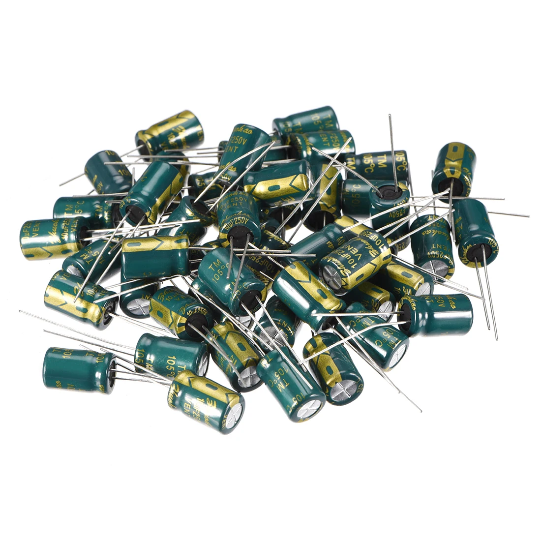 Uxcell 1 мкФ 6 8 10 22 100 16V алюминиевая крышка 25В с алюминиевой крышкой 50В 250V 400V 44