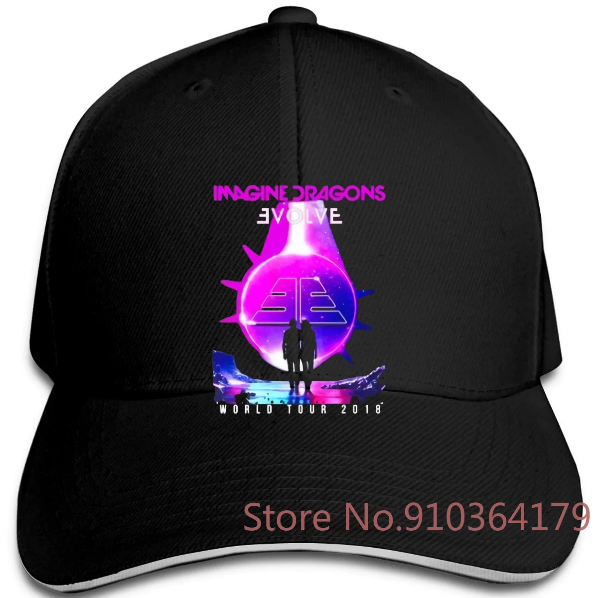 Регулируемая бейсболка Imagine Dragons World Tour для мужчин и женщин новая Кепка в стиле s