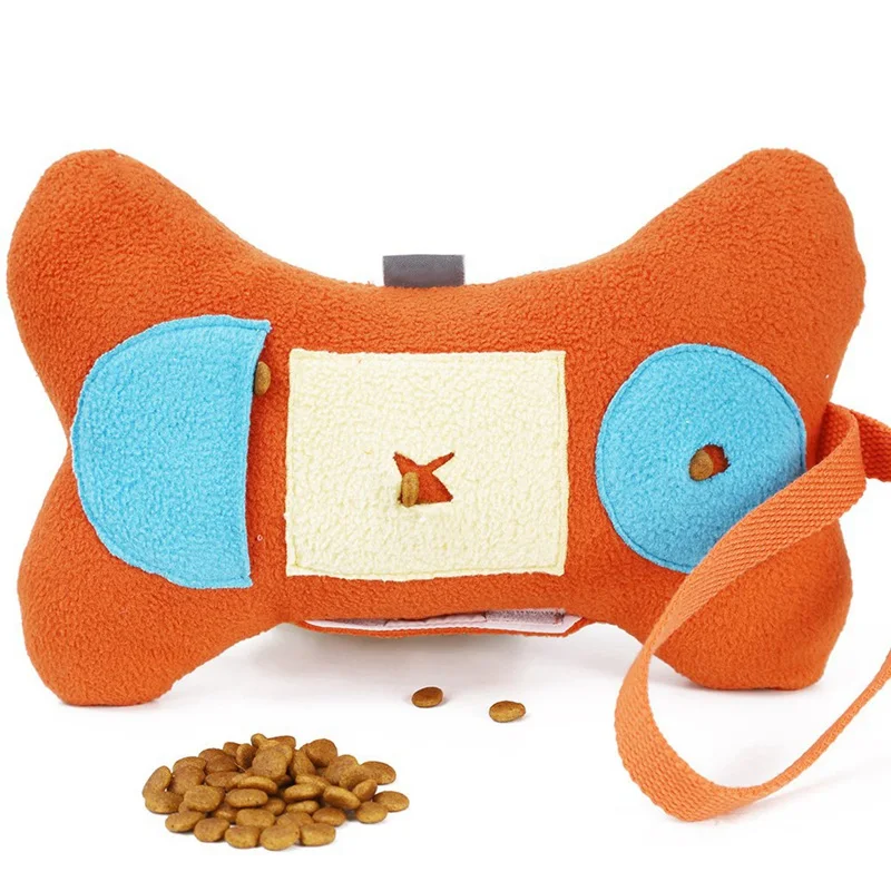 Жевательная игрушка для домашних животных плюшевая кукла скрипящий молар мягкая