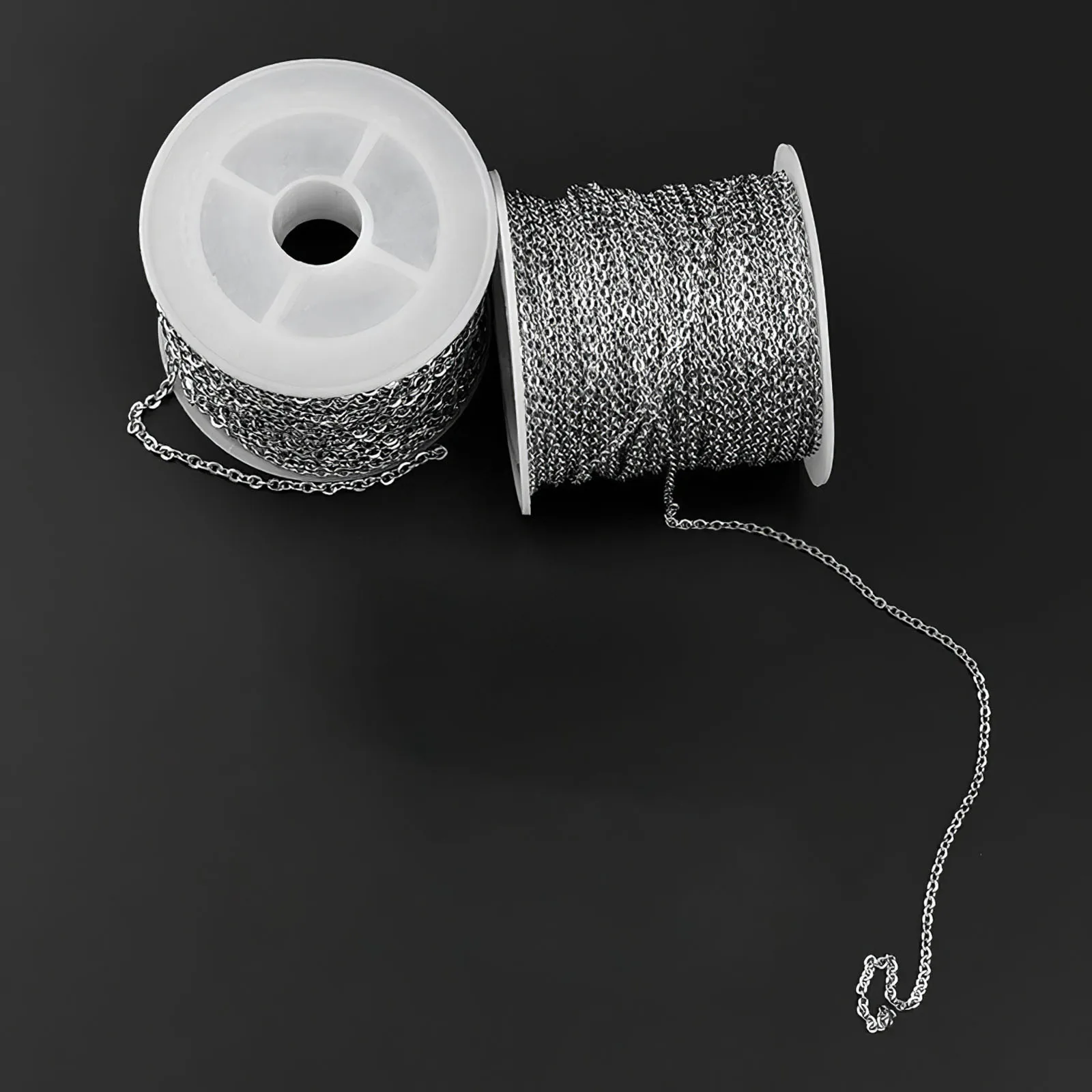 Панк 10 метров панцирное звено цепи из нержавеющей стали ожерелье для женщин