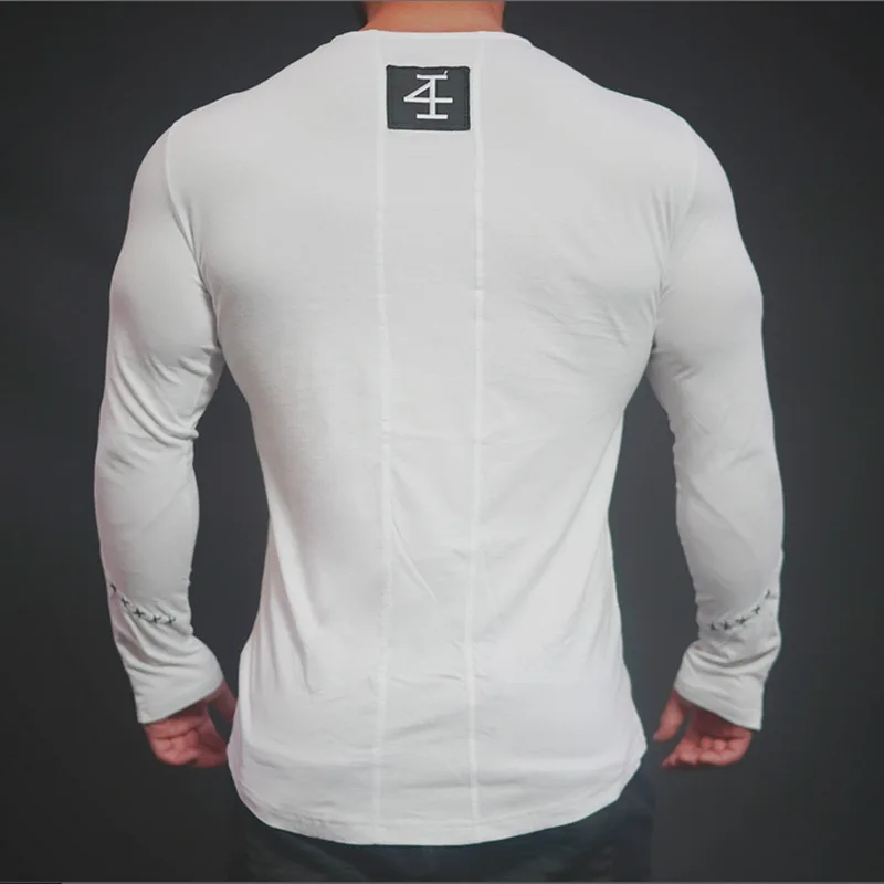 Баскетбольные тренинги с длинными рукавами для мужчин однотонные спортивные