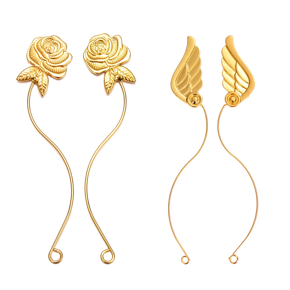 2 шт. новинка высокое качество золотые металлические магнитные накладные ресницы