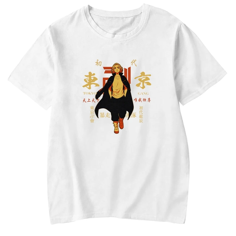 

Funny Cool Tokyo Revengers T-shirts Graphic T Shirts Harajuku Anime Clothes Summer Short Sleeve Shirts And Blouses