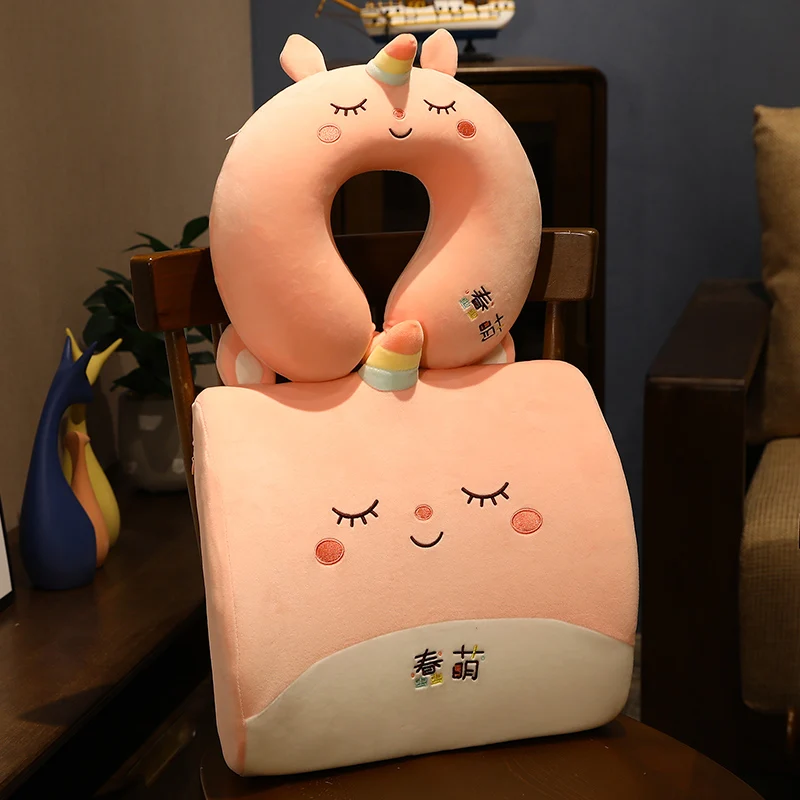 

Lovely Plush Unicorn Toys Pink Long Unicorn Pillow Toys Soft Children's Toy Girls Birthday Gifts Appease Baby Doll Home Decor