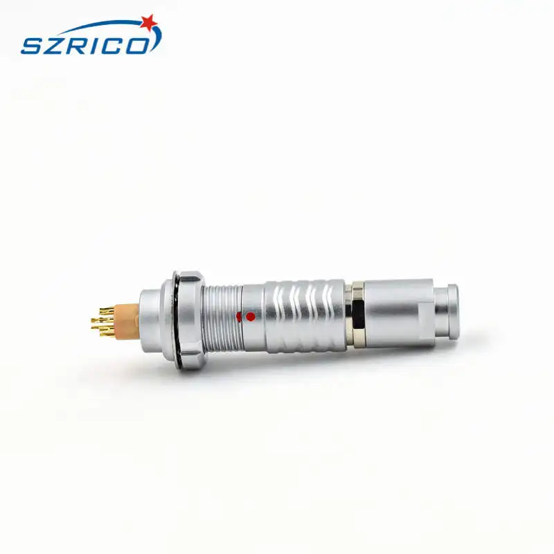 FGG EEG 1B M12 2 3 4 5 6 7 8 10 12 14 16 круглый металлический электронный разъем