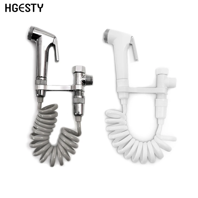 Ручной портативный распылитель для унитаза комплект биде ванной туалета насадка
