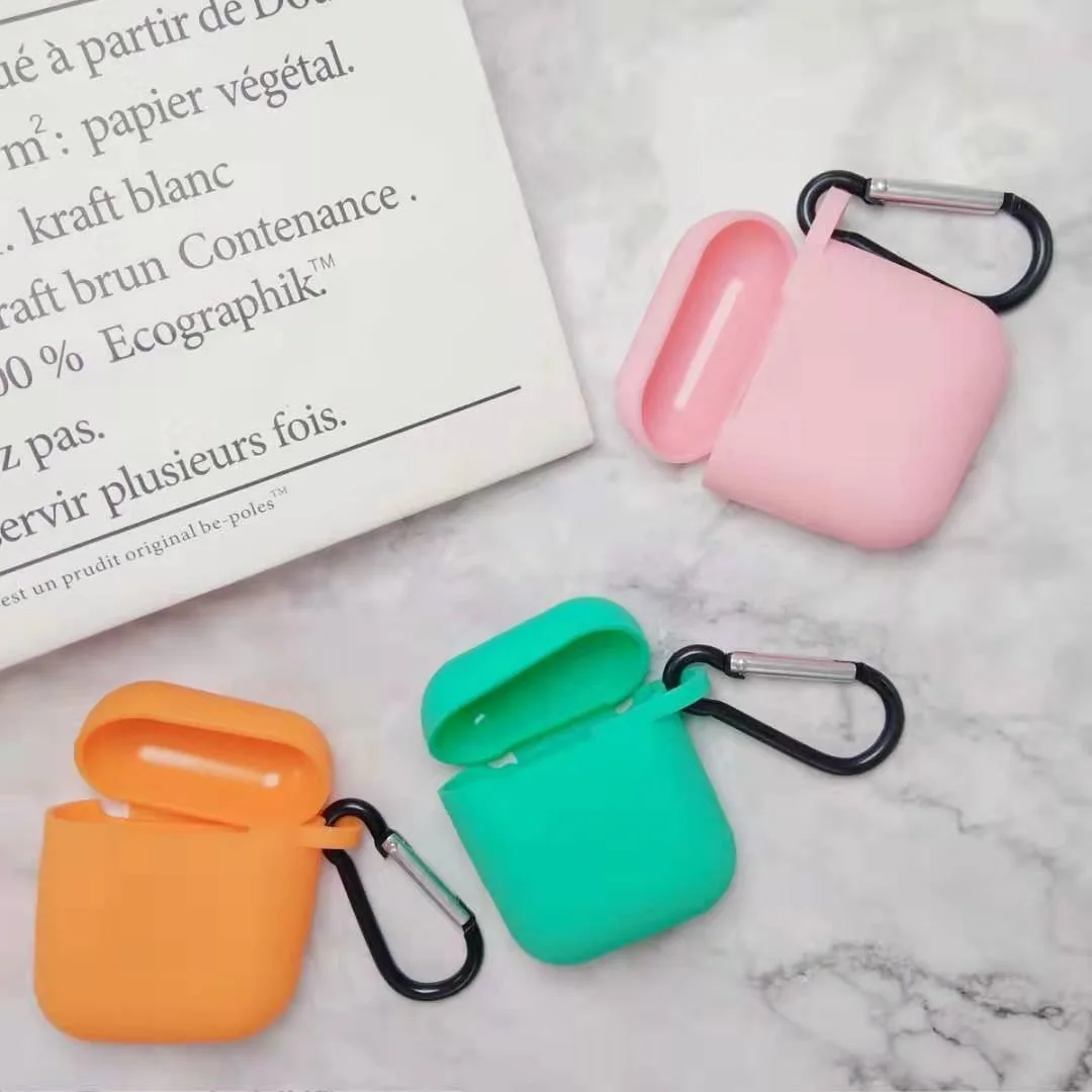 Новый силиконовый чехол s для Airpods1 2nd роскошный защитный наушников Apple Airpods 1 &amp 2