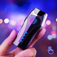 usb lighter charging electronic double arc lighter personalized windproof lighter cool lighter