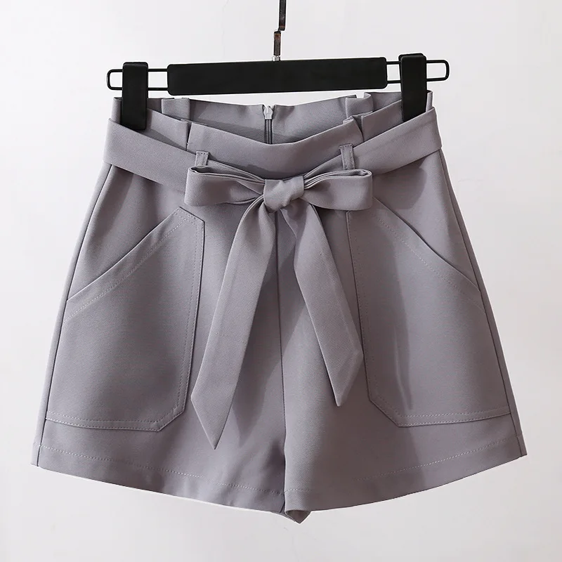 Женские шорты летние свободные трапециевидные в Корейском стиле Харадзюку