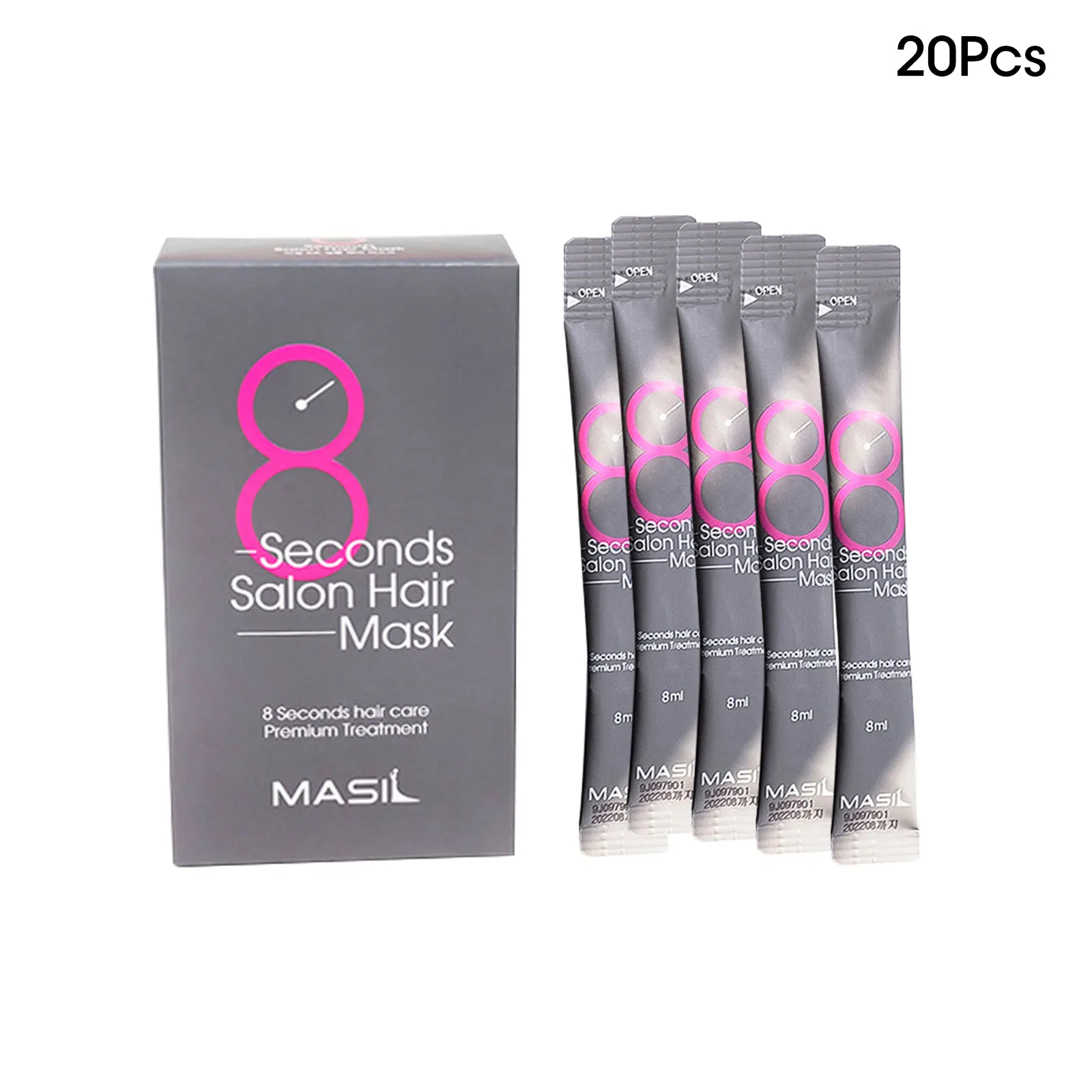 

20Pcs Salon Keratin Hair Mask Conditioner Damage Repair Fast Dry Moisturizing Essence Oil Korean Hair Supple Hydration Cream