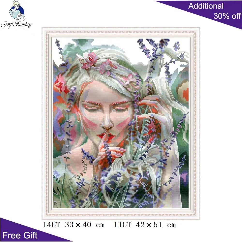Набор для вышивки крестиком Joy Sunday RA261 14CT 11CT| |
