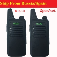 2pcs portable radio wln kd c1 mini wiress walkie talkie uhf handheld two way cb radio communicator %d1%80%d0%b0%d1%86%d0%b8%d1%8f
