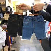 2020 new arrival kids jeans shorts baby boy girls denim jeans stretch children summer shorts pants