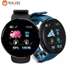 E-Funny Smartwatch IOS Blood-Pressure D18 Bluetooth Android Women 116-Plus Sport-Tracker