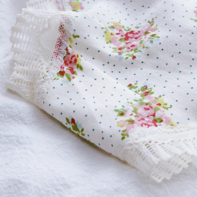 SP & CITY Современное ретро женское нижнее белье с цветочным узором высокая талия