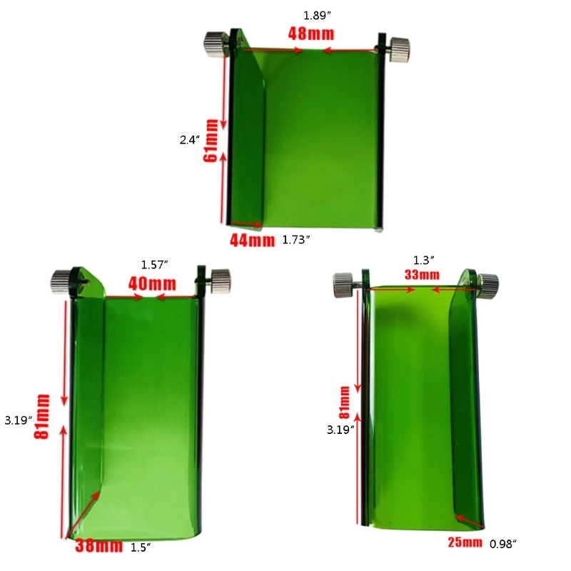 

WSND практичные защитные очки с лазерной защитой 33 мм 40 мм 60 мм Защитный Чехол для очков 190-540нм