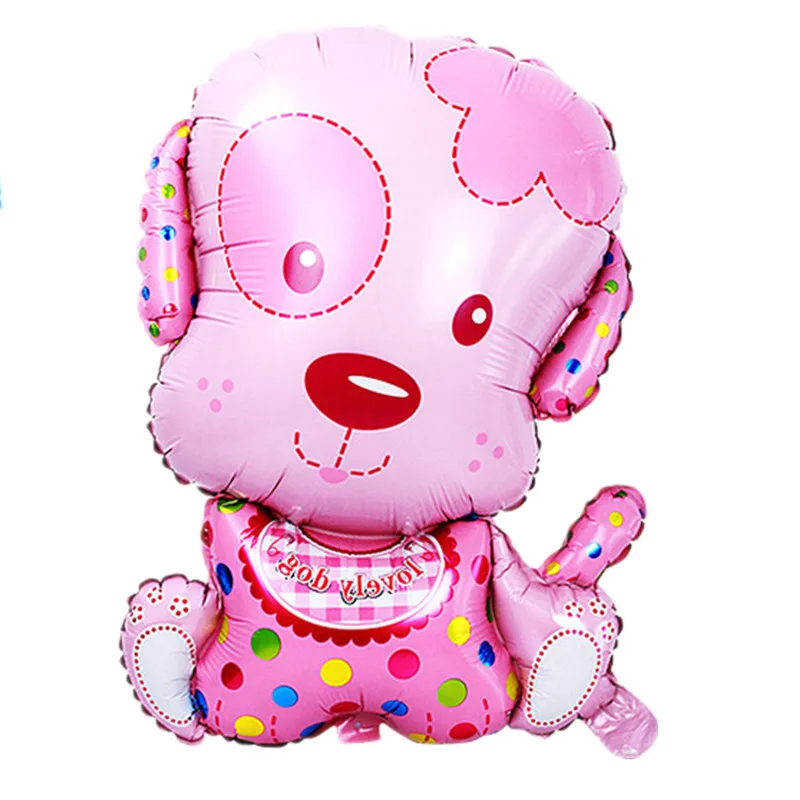 Высокое качество надувная собака на день рождения праздничные гелиевые шары для