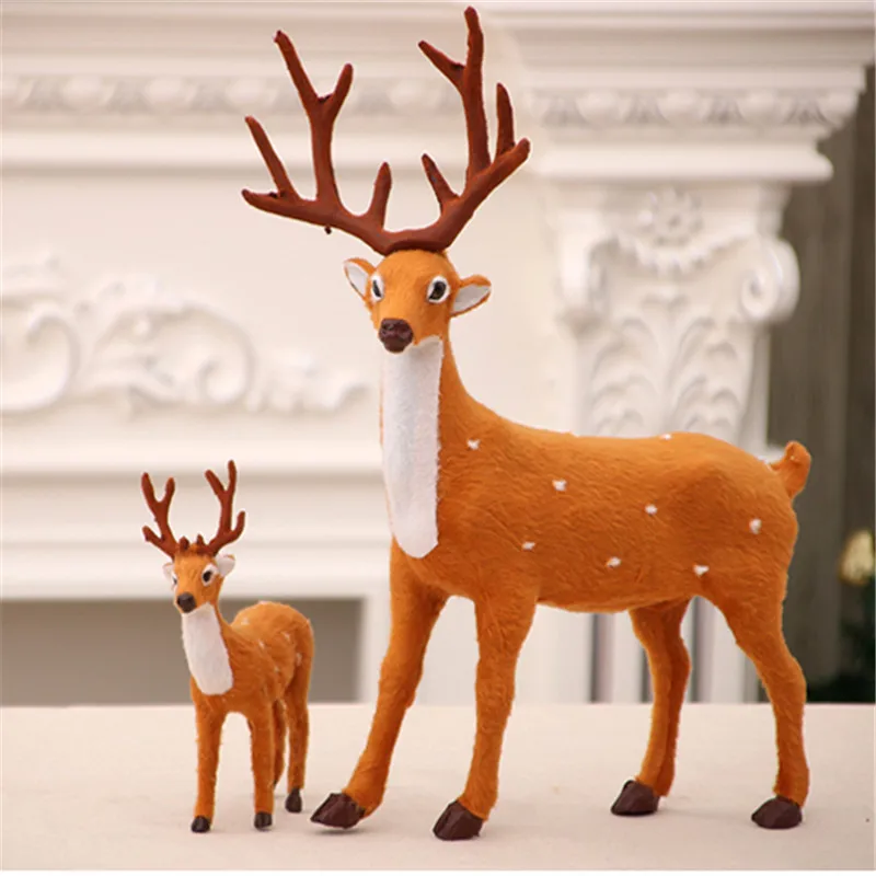 

2021 Christmas Elk Ornaments Christmas Decorations for Home Party DIY 2022 New Year Christmas Gifts for Kids Navidad Kerst Decor