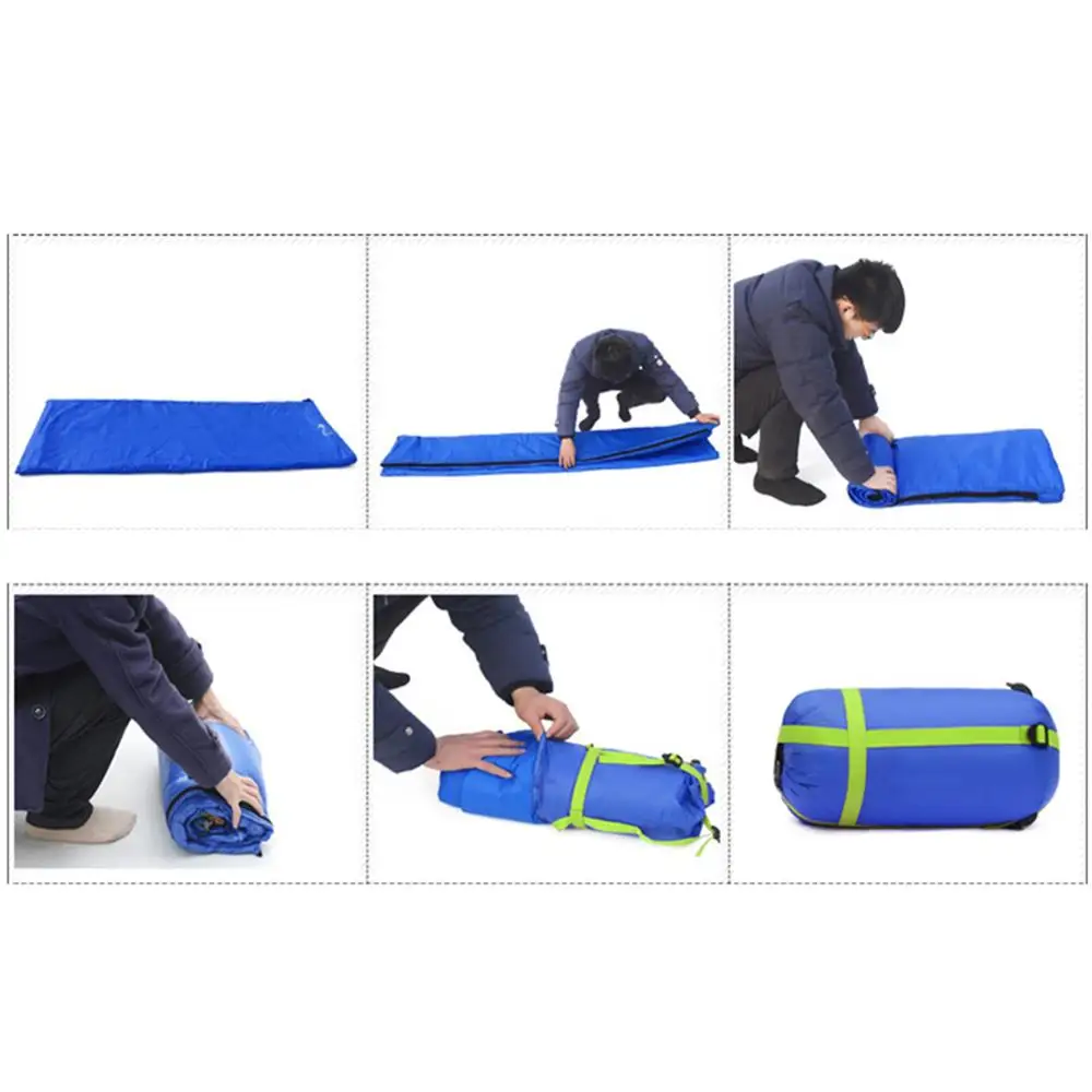 Водонепроницаемый легкий и теплый аварийный спальный мешок уличный кемпинг