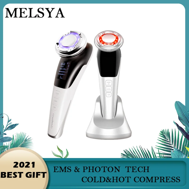 EMS массажер для лица микро токовый косметический Sonic Вибрация удаления морщин