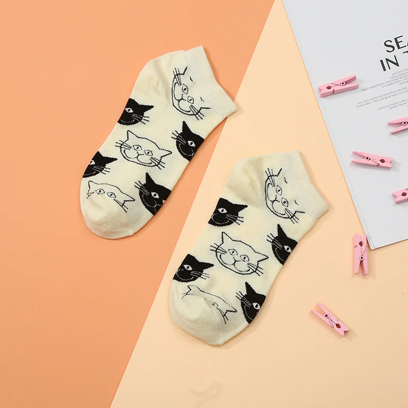 Носки-невидимки женские и мужские хлопковые удобные короткие носки до щиколотки