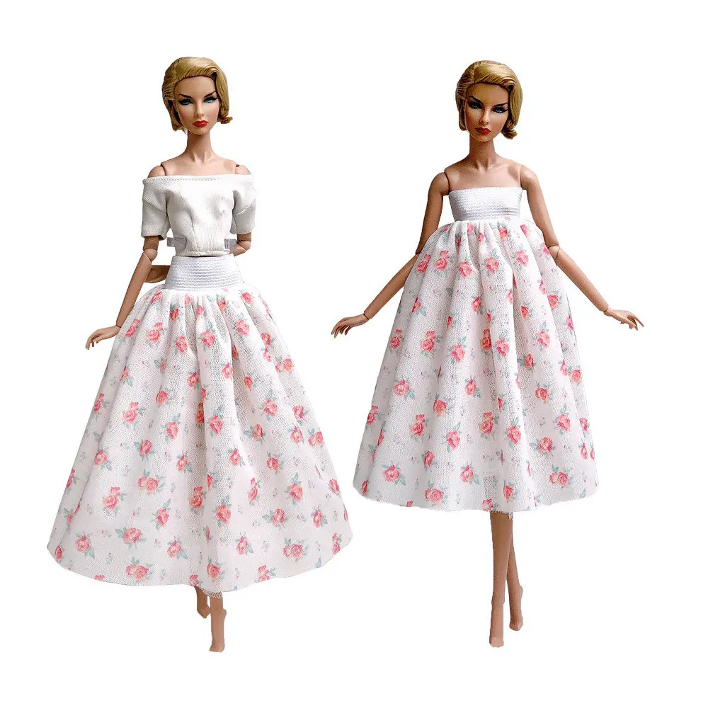 Not Include Doll E NK новейшее платье куклы модный дизайн наряд ручной работы модель вечерние юбки для куклы Барби аксессуары Игрушки для малышей подарок для девочек JJ - Цвет: Not Include Doll E