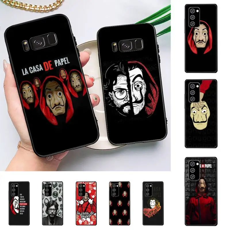 

Spain TV Money Heist House Paper La Casa de papel Case Phone Case For Samsung Galaxy Note 10Pro cover for note20 note10