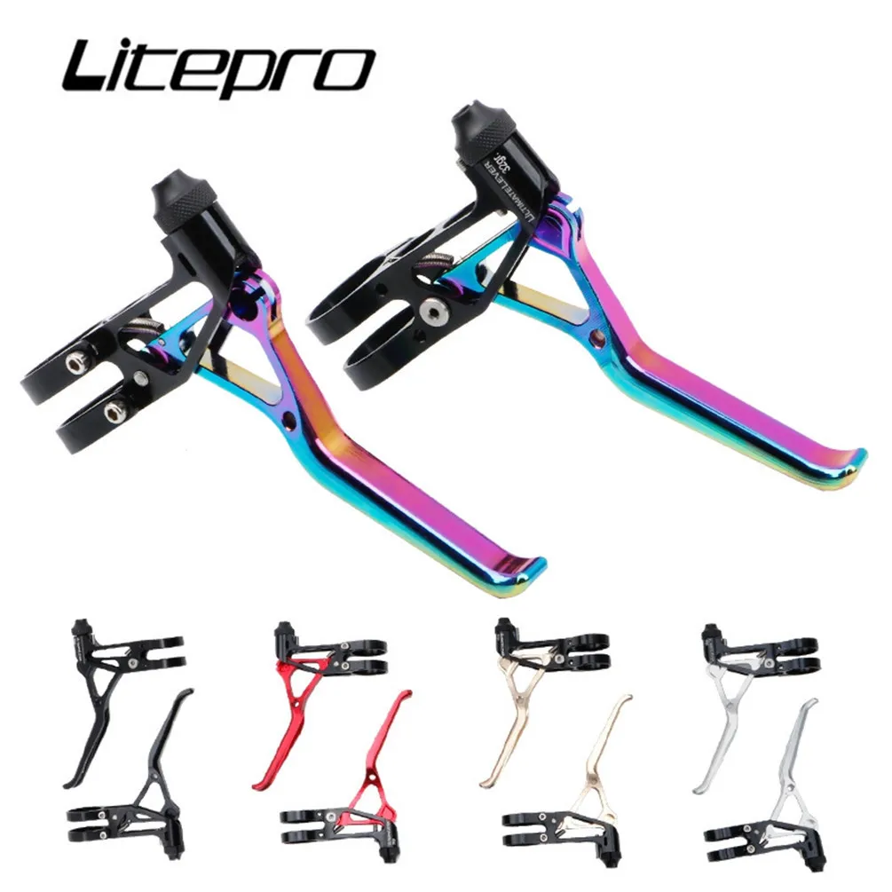 Litepro BMX велосипедный Сверхлегкий CNC 64g тормозной рычаг складной велосипед для Brompton