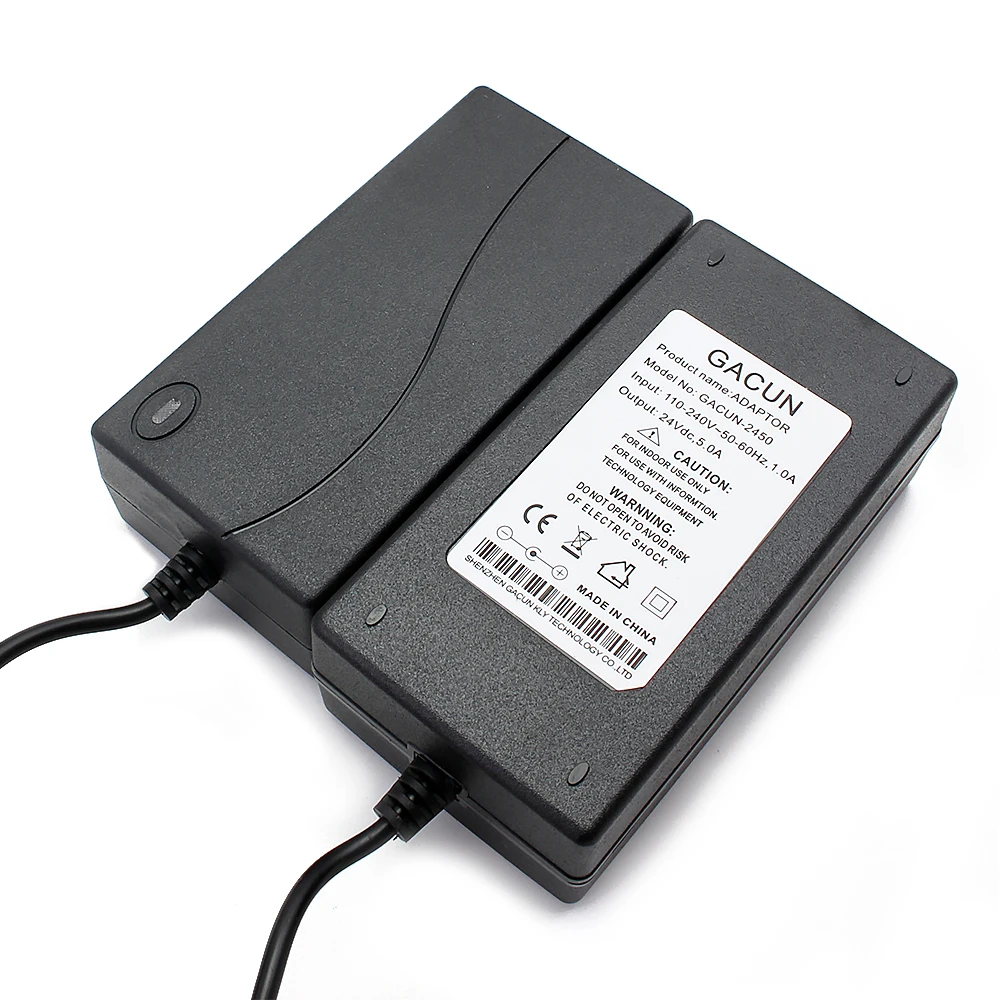 AC DC Универсальный Мощность адаптер 24V 5A переключение Питание 220V 110V DC/DC 5000MA ЕС и США