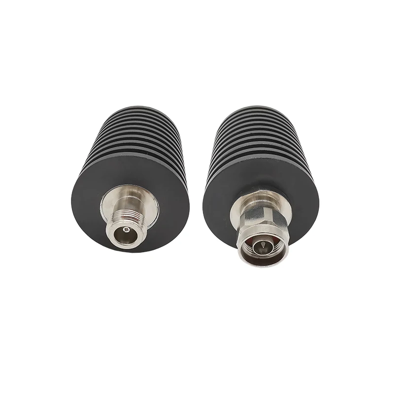 N Тип аттенюатор RF Coax Long 50 Вт Ом DC до 3 0 ГГц штекер гнездо фиксированный