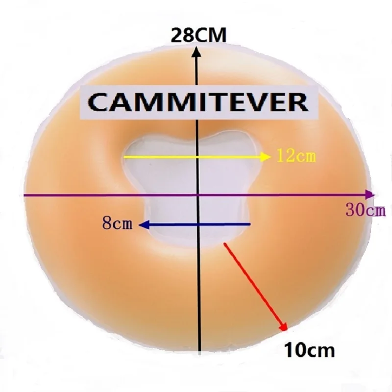 U образная силиконовая подушка CAMMITEVER большого размера для массажа тела красивой