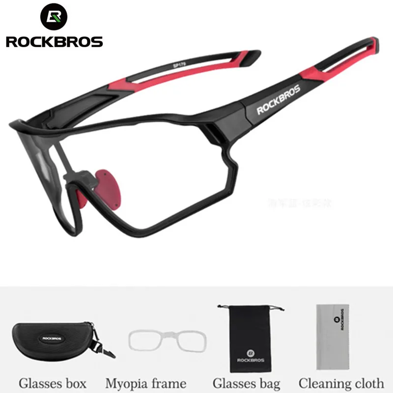 Очки ROCKBROS велосипедные для мужчин и женщин UV 400 поляризационные фотохромные с