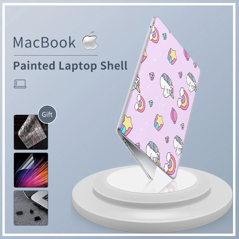 

Чехол для ноутбука Macbook Air 13 M1 A2337 A2338 2020, жесткий чехол с граффити для Macbook Pro Retina 13, A1425, A1706, A1932, A2141, чехол