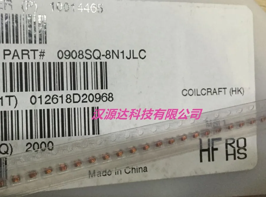 Чип 0908SQ- 8N1JLC воздушный сердечник катушки 0908 8.1NH 5% 4.4A высокое качество