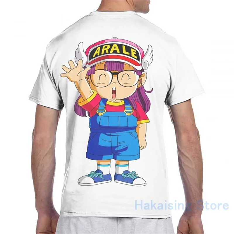 Arale Norimaki Дизайнерская мужская футболка для женщин с принтом модная девочек топы