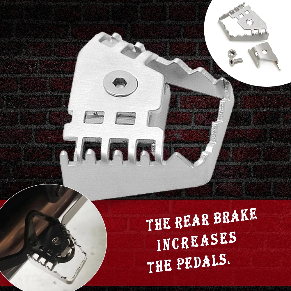 For BMW R1200GS Rear Foot Brake Lever Pedal Enlarge Extension Peg Pads F800GS F700GS F650GS ADV/R1200GS LC R1150GS R1200 | Автомобили и