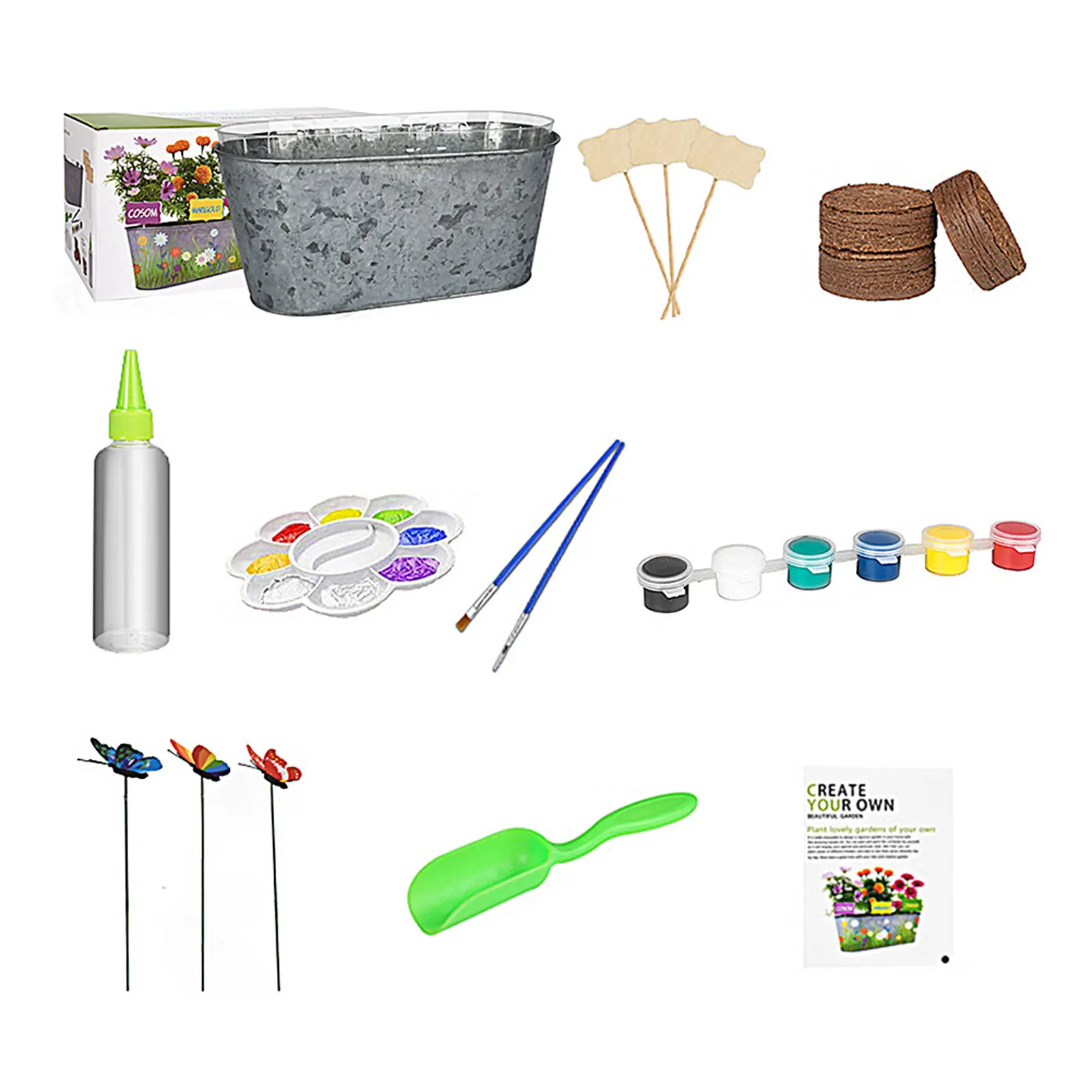 

Бутылка для полива стебля, Набор для творчества, выращивания цветов, для посадки в научном саду, «сделай сам», развивающая игрушка для детей