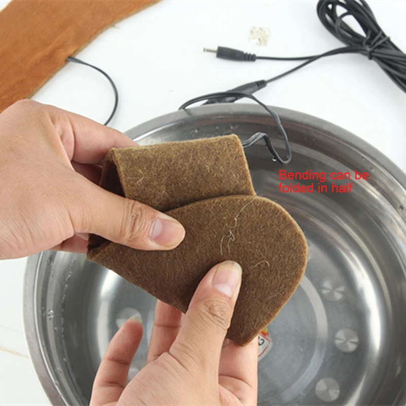 

USB Heated Insoles Washable Reusable USB Heated Thermal Insoles Comfortable Heat Quickly Men Women Office Winter Foot Warmer