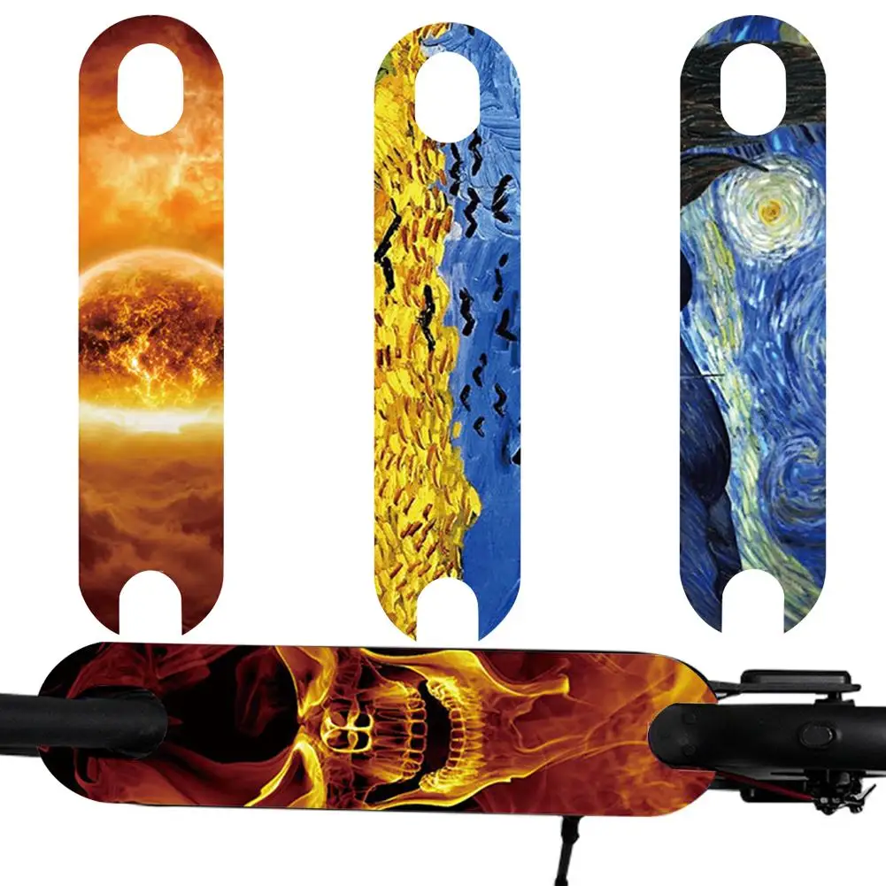 Новый электрический скутер педали наклейки водонепроницаемый стикер ПВХ коврик