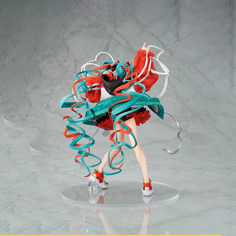 

Origina HOBBY STOCK 27CM Anime Doll Hatsune Miku EXPO Digital Stars 2020 PVC Acton Figure Collection Model Kids Toys For Boys