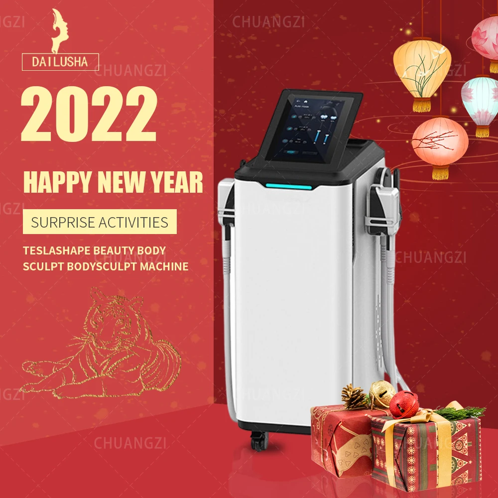 

Hi-Emt Body Sculpting Machine Emslim Tesla Stimulator Muscle Building Cryotherapy Fat Loss Criolipplisis Machine 4 Handles