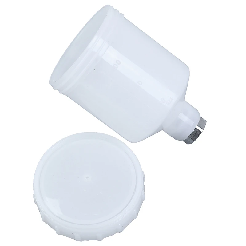 1pcs Plastic Sprayer Cup Air Gravity Feed Spray Paint Pot Fastmover Thread Connectors For Spray Gun Tools