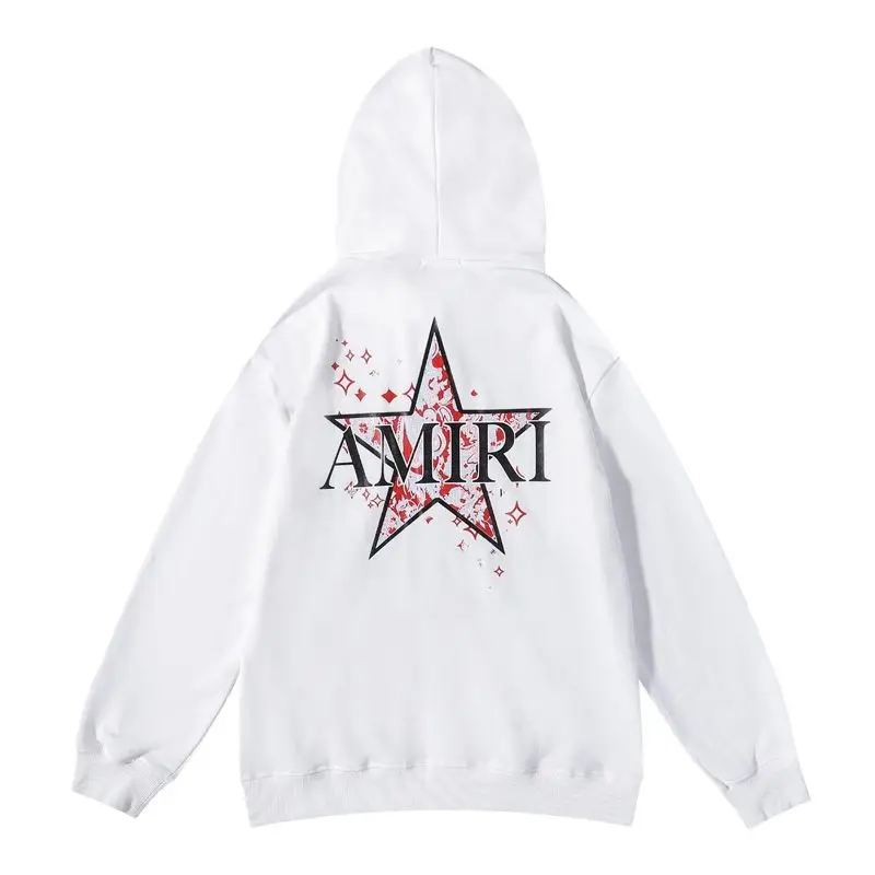 

2021 Spring and Autumn New Men's Star Print Hooded Style Pullover Hoodies Classic Tracksuit Sports Top Sweatshirt