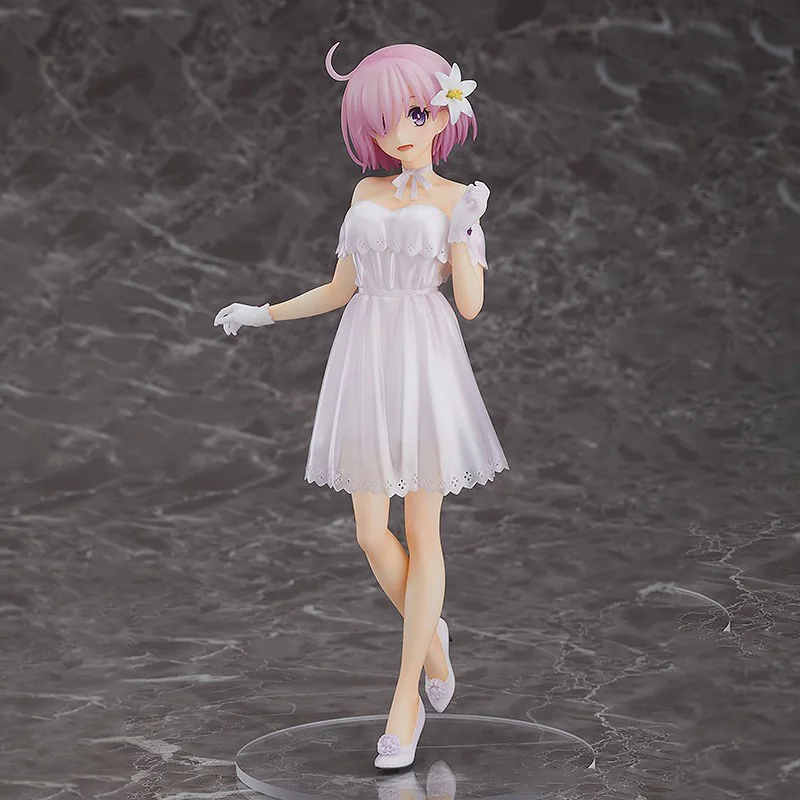Официальное Платье Fate ShielderMash Kyrielight Heroic Spirit Ver. Экшн фигурка из ПВХ японская аниме